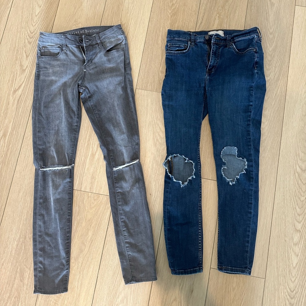Articles of society and free people jeans bundle